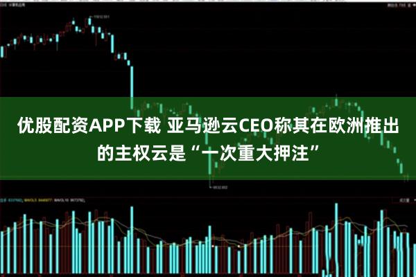 优股配资APP下载 亚马逊云CEO称其在欧洲推出的主权云是“一次重大押注”