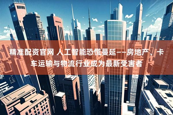 精准配资官网 人工智能恐慌蔓延——房地产、卡车运输与物流行业成为最新受害者
